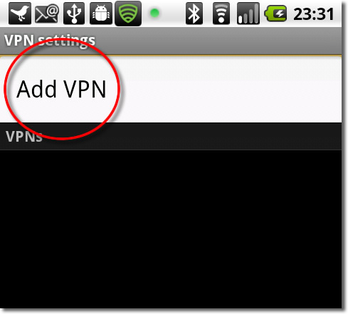 Setting up a VPN on Android - Part 5 - Add VPN