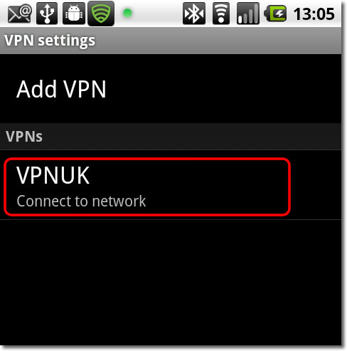 Setting up a VPN on Android - Part 8 - Connect