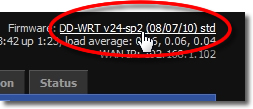 DD-WRT Setup - Part 1 - Version Check