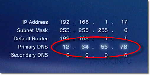 comment trouver dns pour ps3