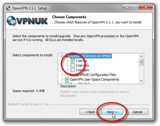 Setting up OpenVPN on Windows 7 - Part 5 - Install OpenVPN