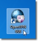 Setting up a OpenVPN on Windows 7 - Part 13 - Open the GUI