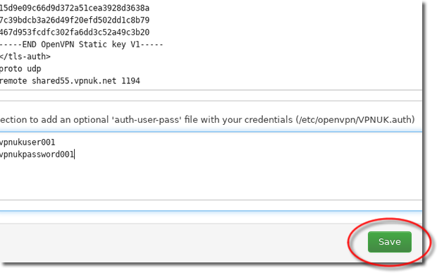 VPNUK OpenWRT setup guide - OpenVPN